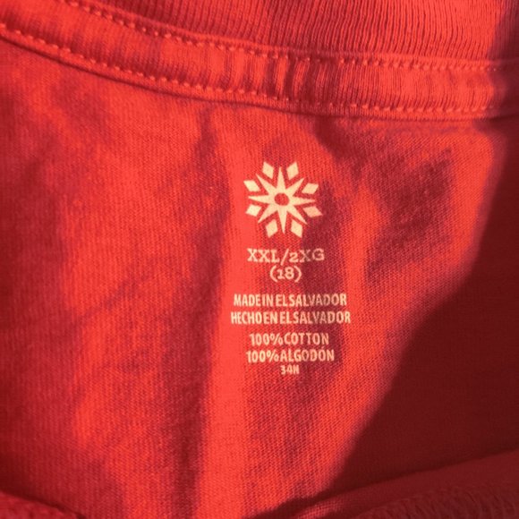 Long Sleeve Santa Costume T-Shirt. No Signs of Wear. No Stains. Unisex 2X. - Picture 2 of 4